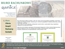 Tablet Screenshot of ganicz.pl